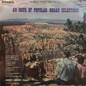 An Hour Of Popular Organ Selections Vinyl Lp